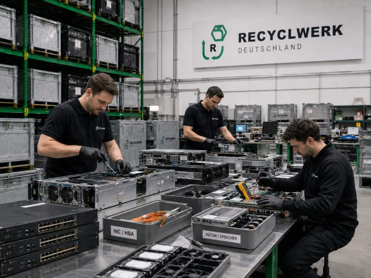 Festplatten Vernichtung DIN 66399 DSGVO-konform Zertifikat
