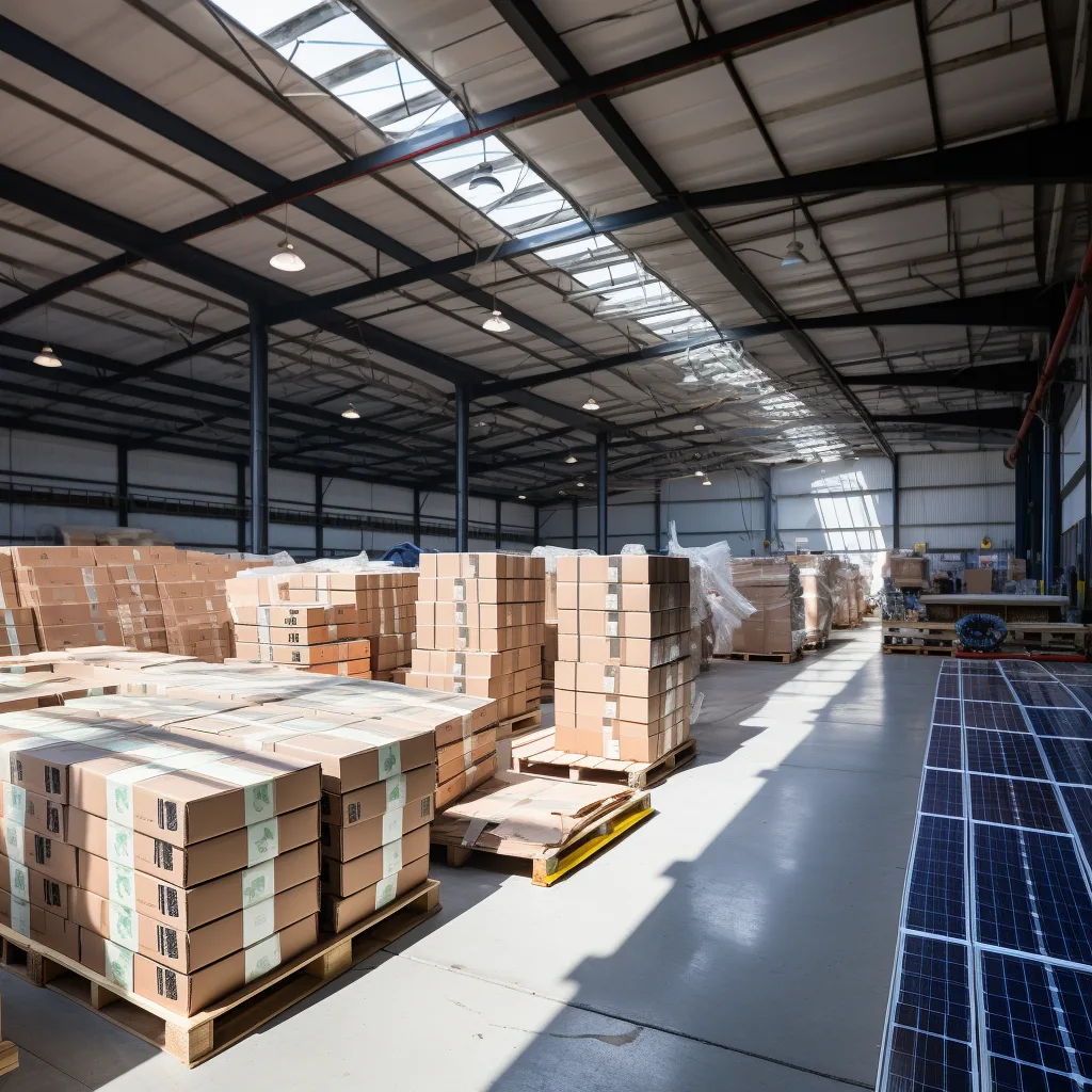 Gebrauchte PV-Module als Symbolbild für den JA Solar Ankauf